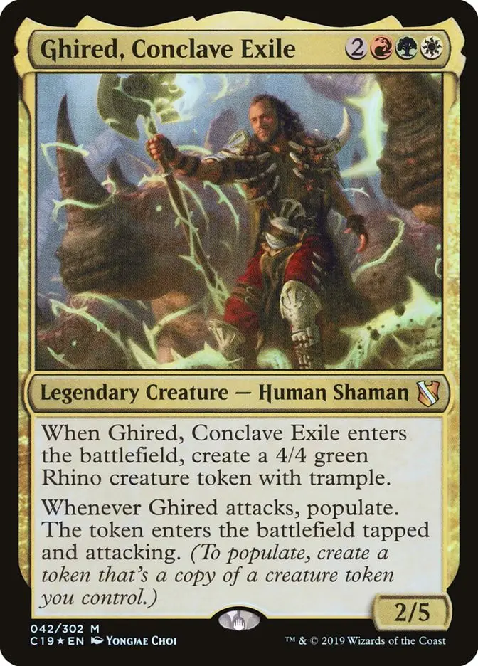 Ghired  Conclave Exile (Commander 2019)