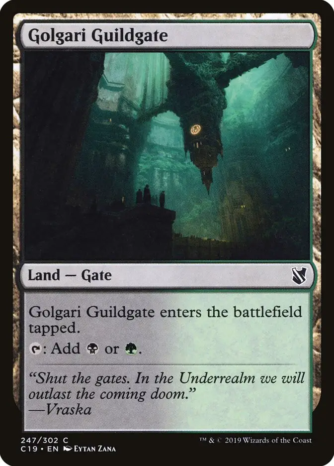 Golgari Guildgate (Commander 2019)