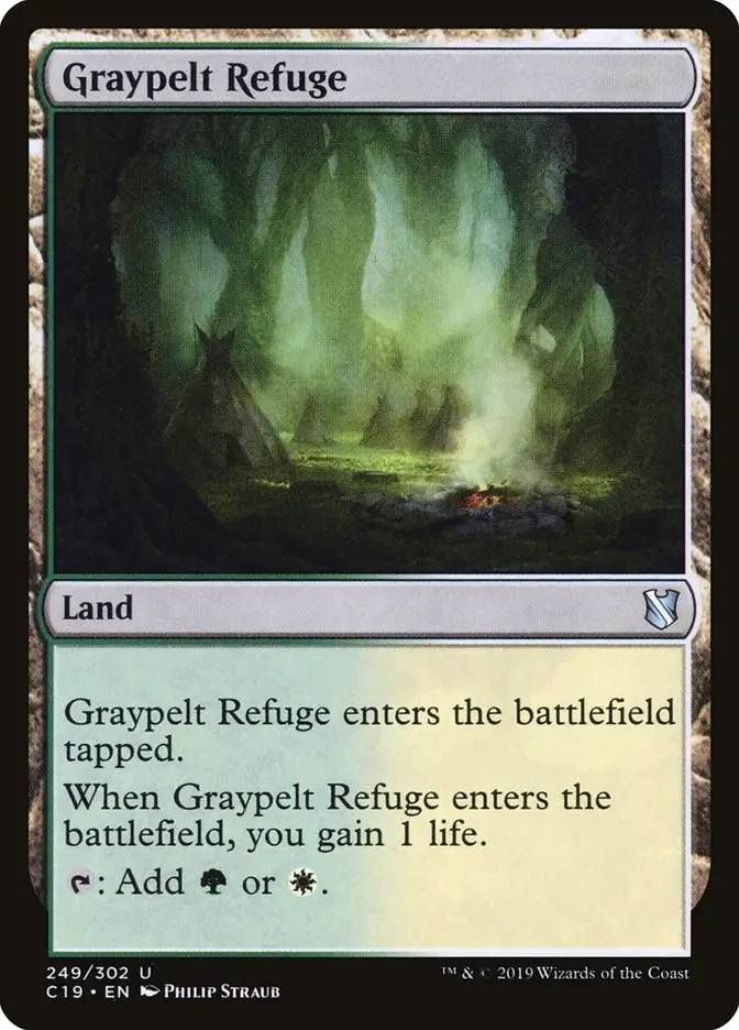 Graypelt Refuge (Commander 2019)
