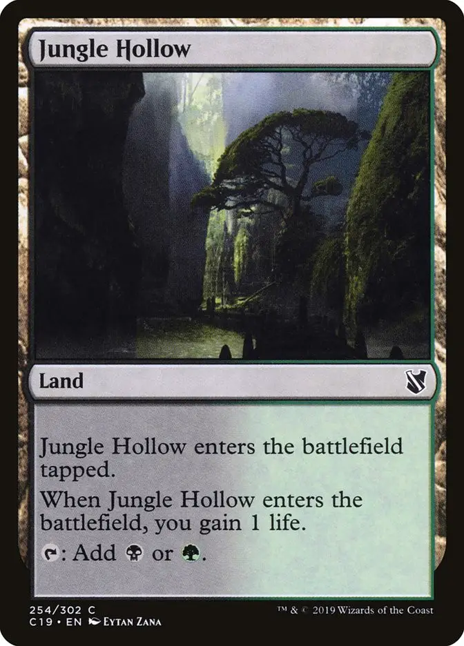 Jungle Hollow (Commander 2019)