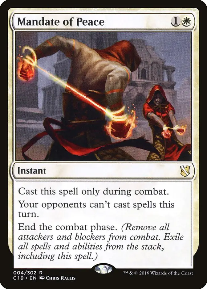 Mandate of Peace (Commander 2019)