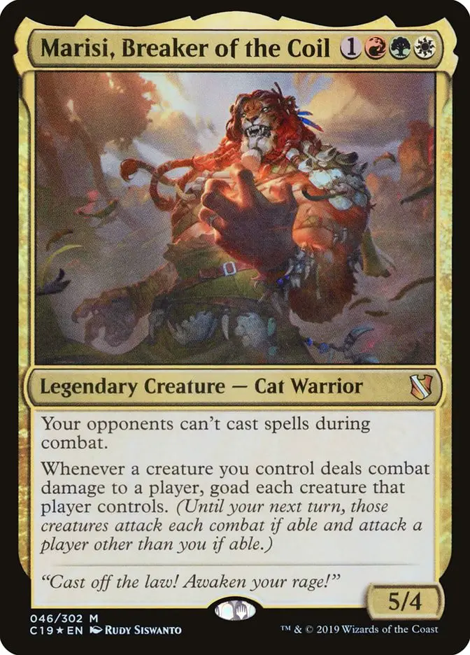 Marisi  Breaker of the Coil (Commander 2019)
