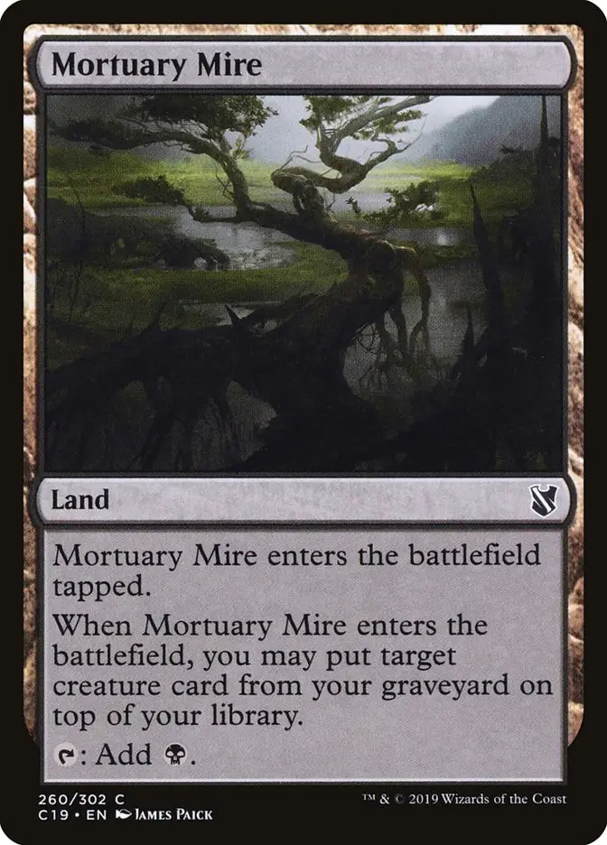 Mortuary Mire (Commander 2019)