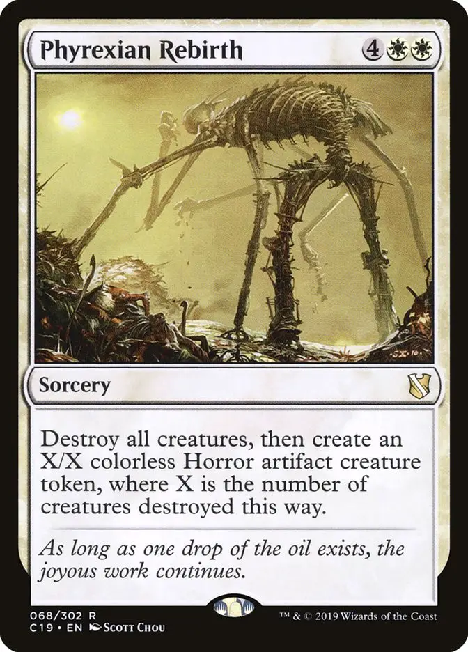 Phyrexian Rebirth (Commander 2019)