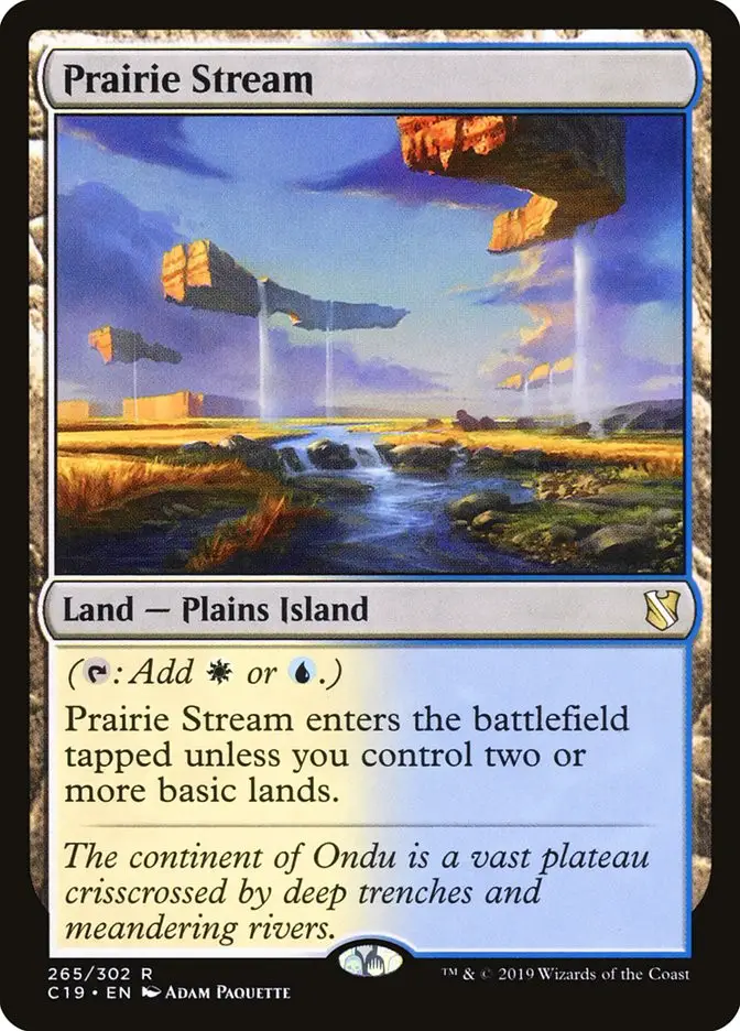 Prairie Stream (Commander 2019)