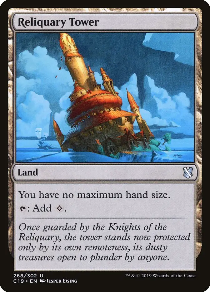 Reliquary Tower (Commander 2019)