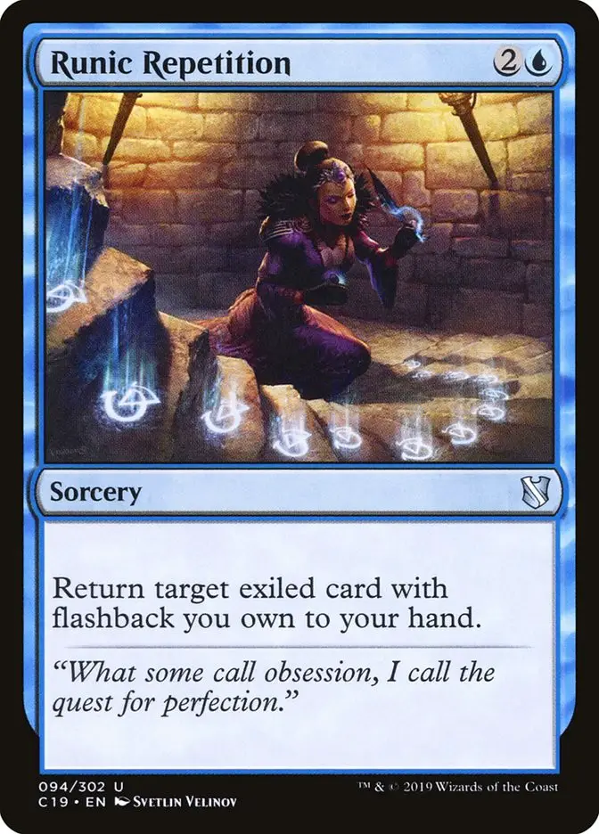 Runic Repetition (Commander 2019)