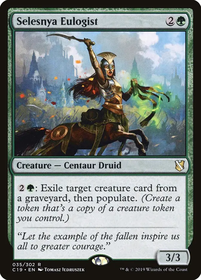 Selesnya Eulogist (Commander 2019)