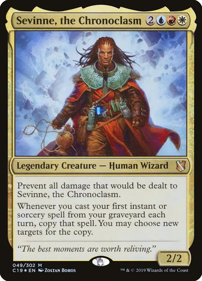 Sevinne  the Chronoclasm (Commander 2019)