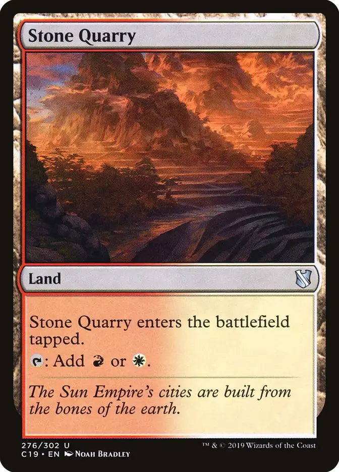 Stone Quarry (Commander 2019)