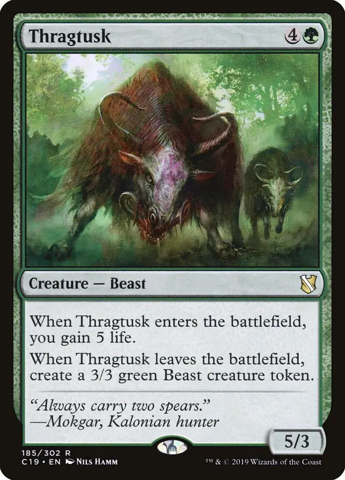 Thragtusk (Commander 2019)