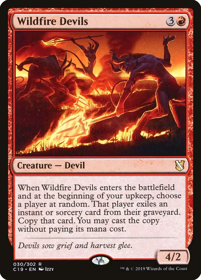 Wildfire Devils (Commander 2019)