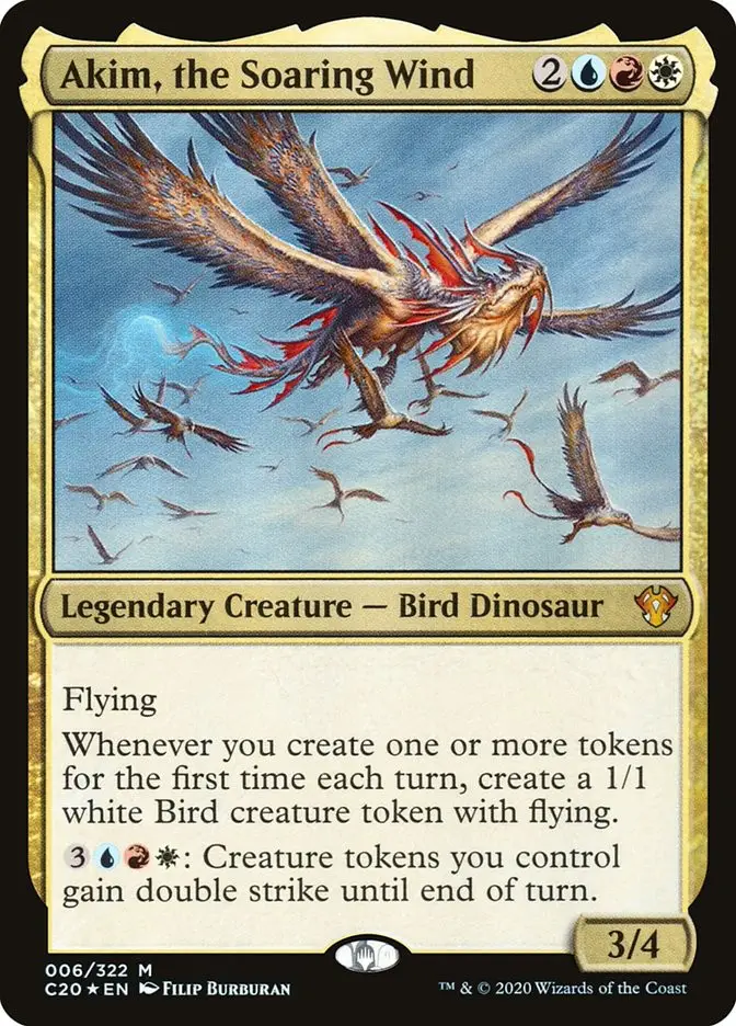 Akim  the Soaring Wind (Commander 2020)