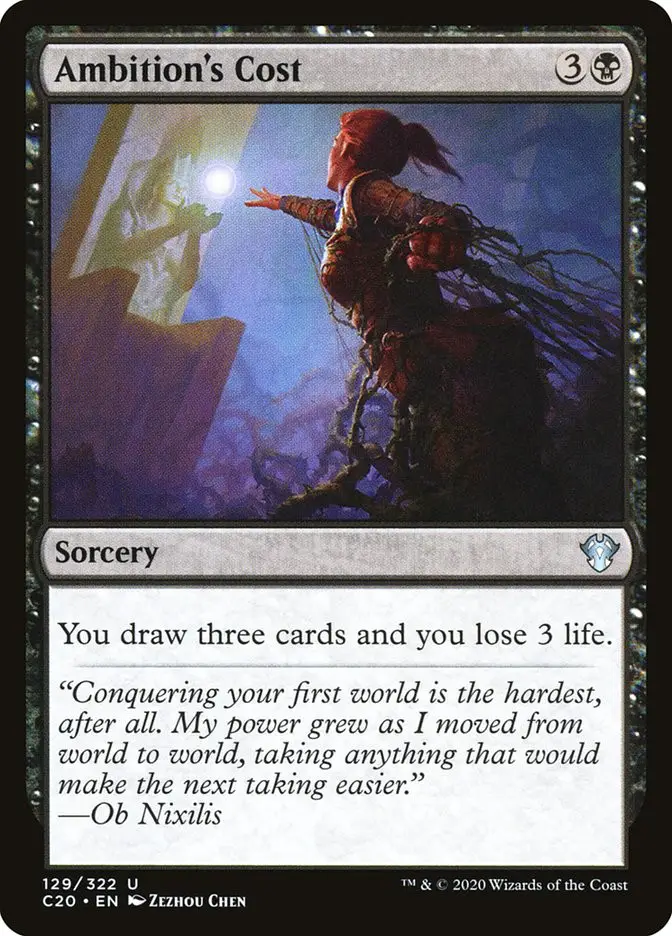 Ambition s Cost (Commander 2020)