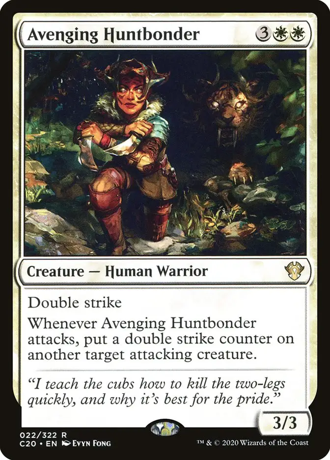Avenging Huntbonder (Commander 2020)