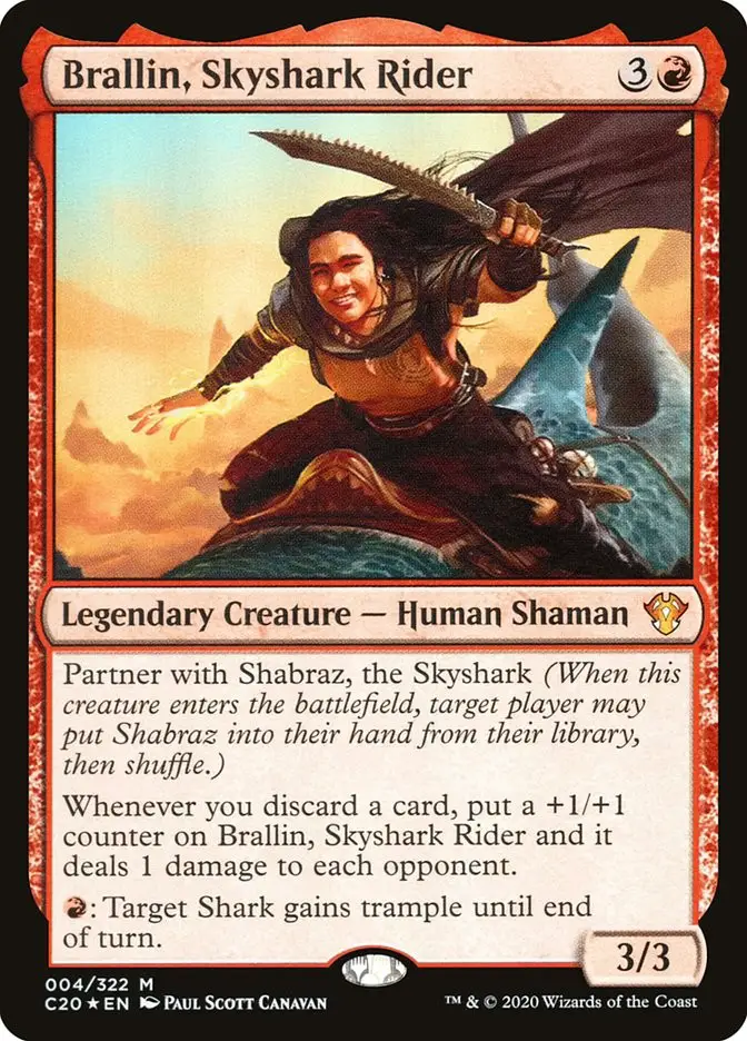 Brallin  Skyshark Rider (Commander 2020)