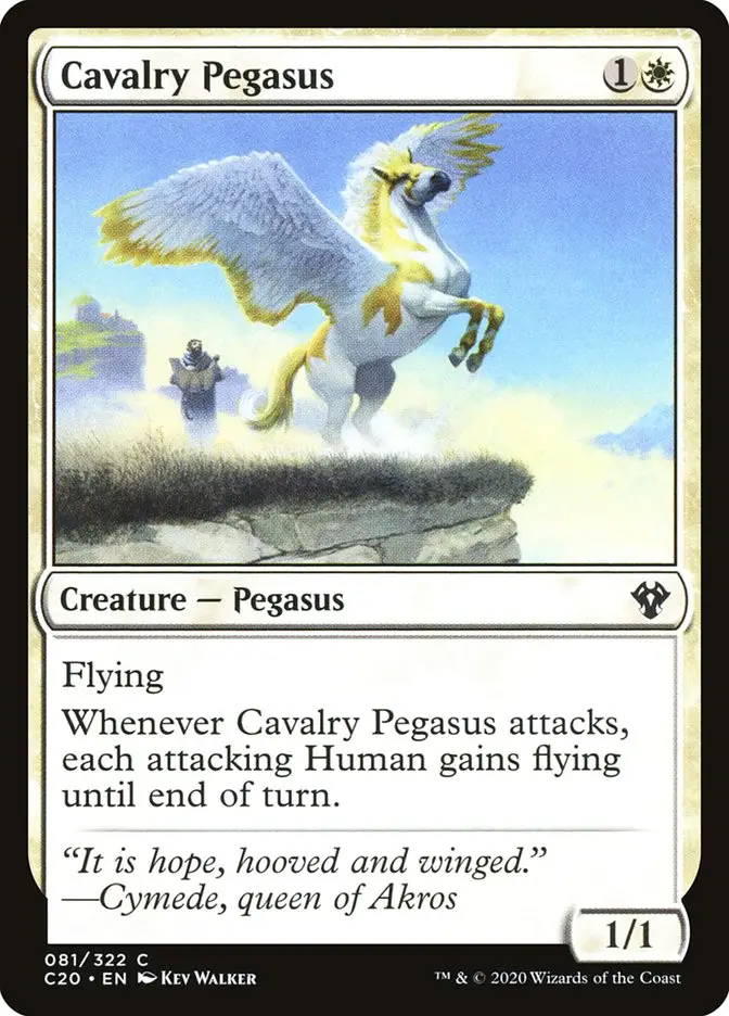 Cavalry Pegasus (Commander 2020)