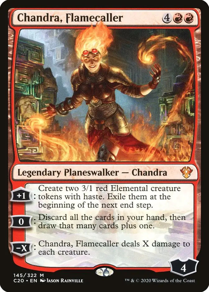Chandra  Flamecaller (Commander 2020)