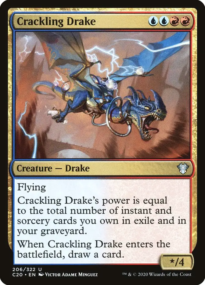 Crackling Drake (Commander 2020)