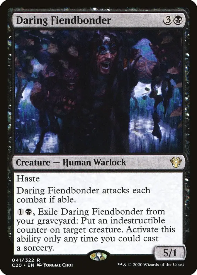 Daring Fiendbonder (Commander 2020)