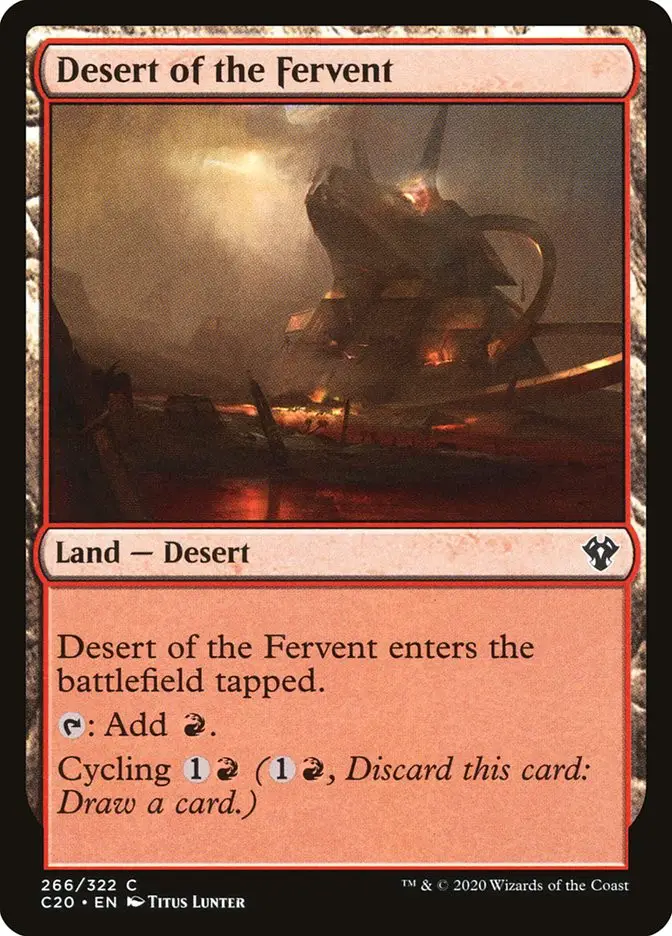 Desert of the Fervent (Commander 2020)