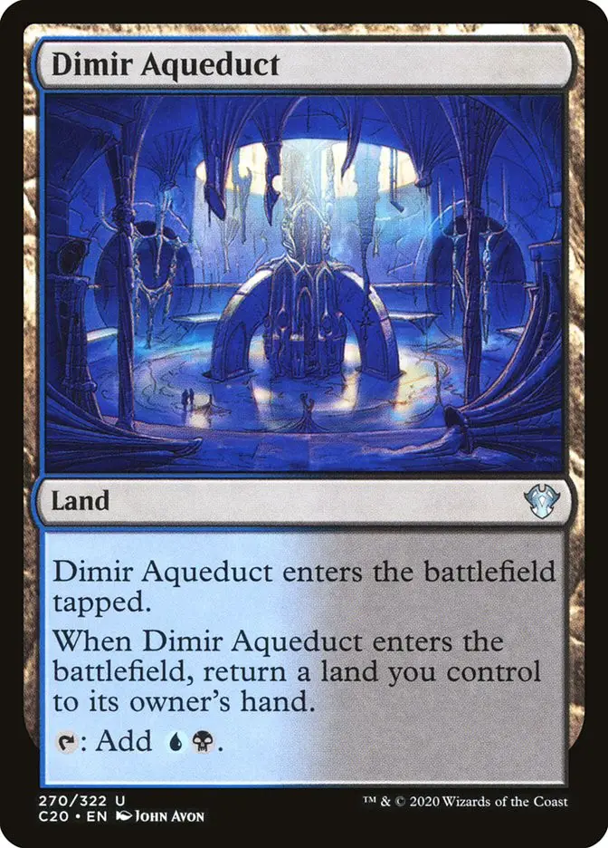 Dimir Aqueduct (Commander 2020)