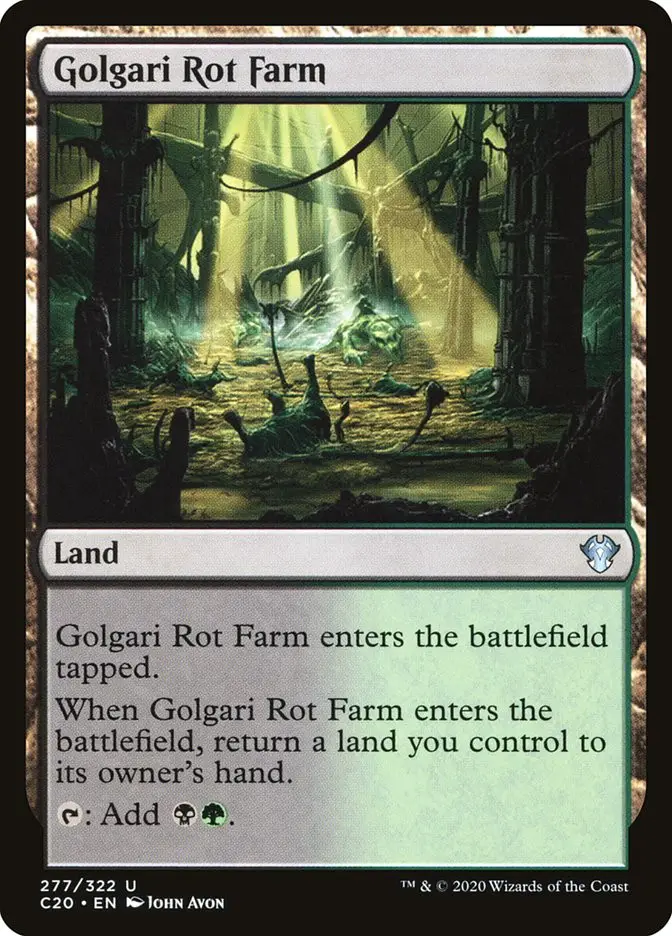 Golgari Rot Farm (Commander 2020)
