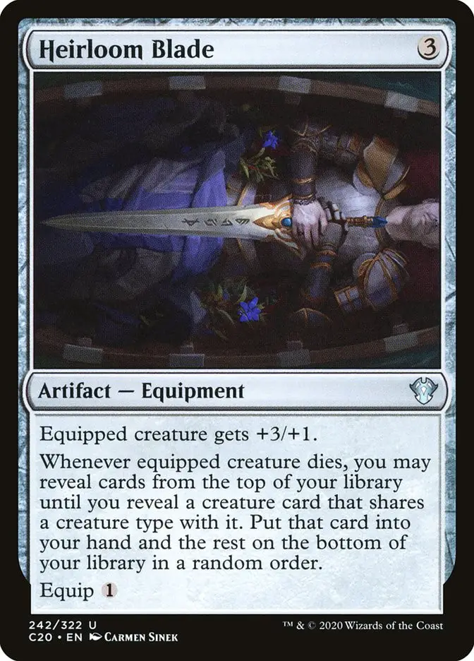 Heirloom Blade (Commander 2020)