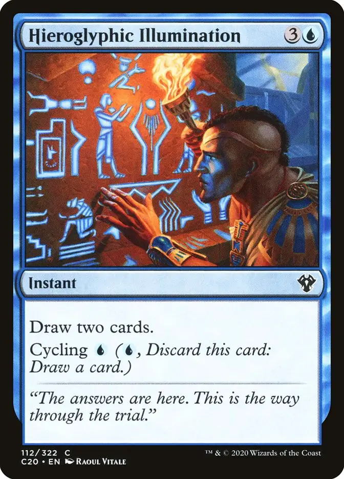 Hieroglyphic Illumination (Commander 2020)