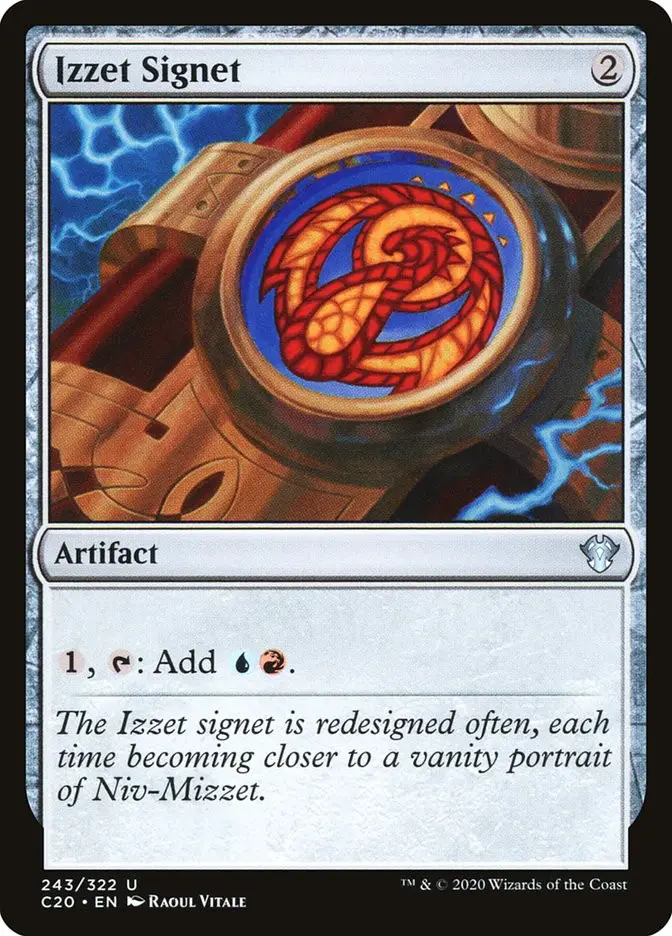 Izzet Signet (Commander 2020)