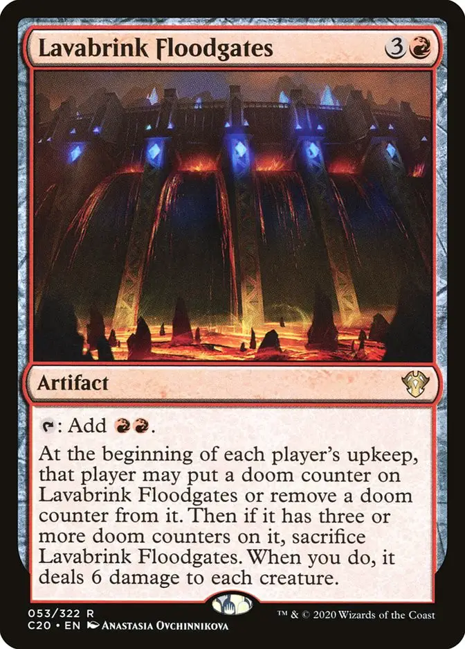 Lavabrink Floodgates (Commander 2020)