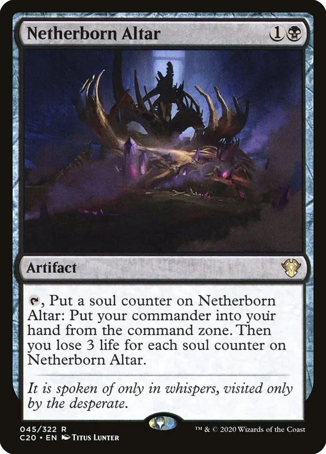 Netherborn Altar (Commander 2020)