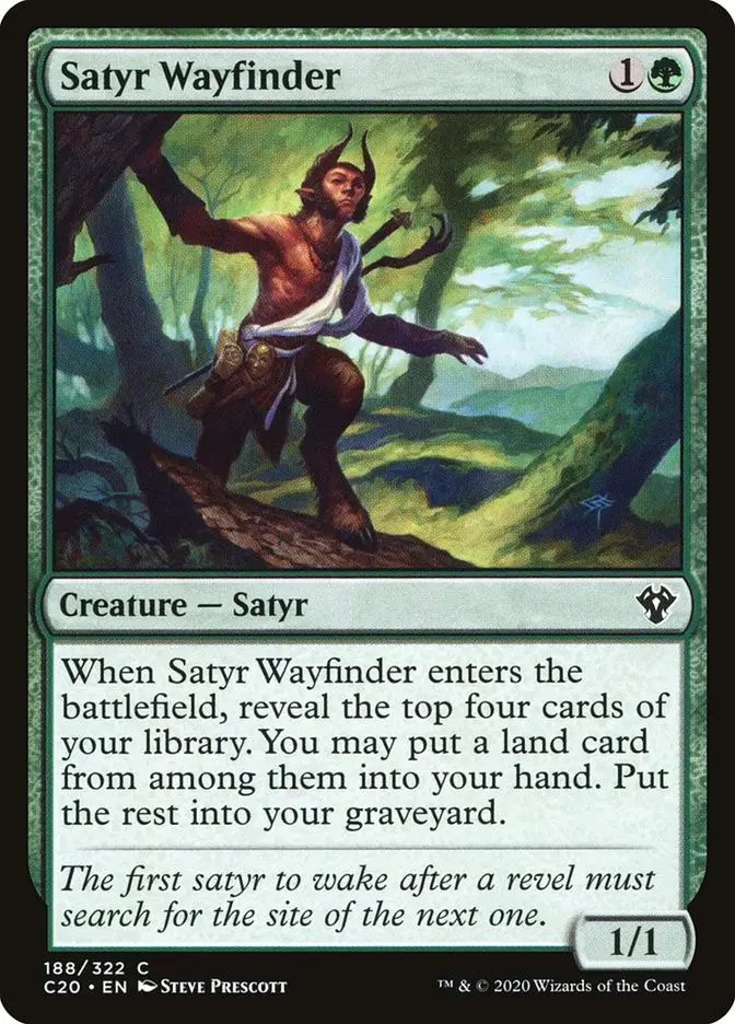 Satyr Wayfinder (Commander 2020)