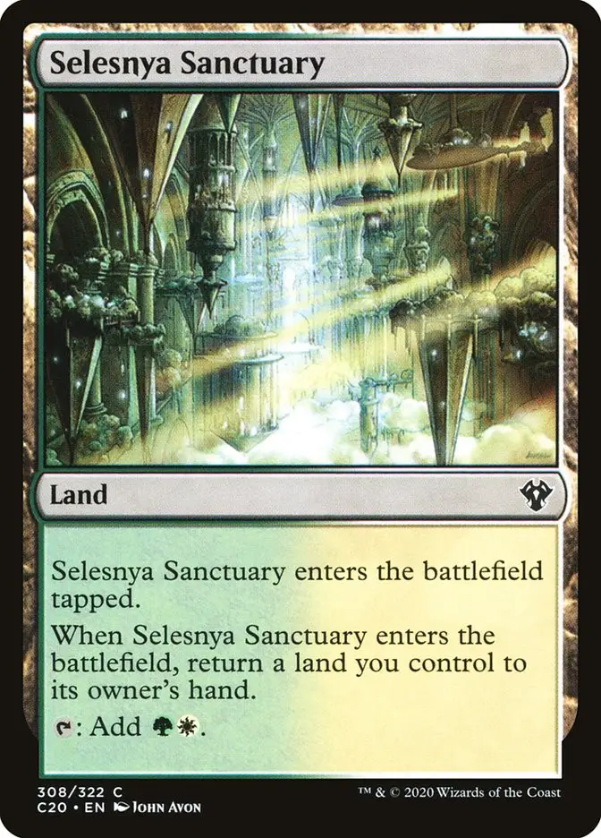 Selesnya Sanctuary (Commander 2020)