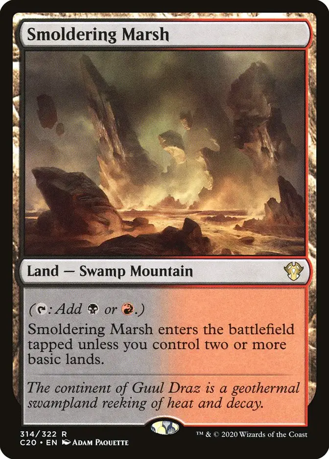 Smoldering Marsh (Commander 2020)