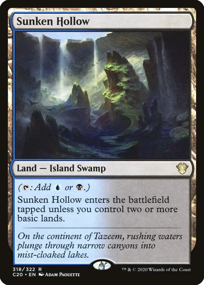 Sunken Hollow (Commander 2020)