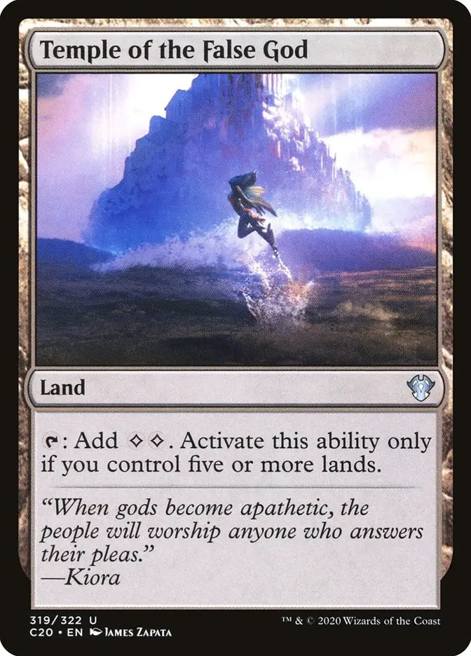 Temple of the False God (Commander 2020)
