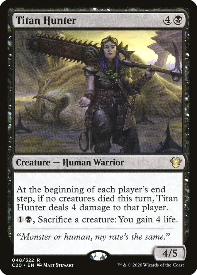 Titan Hunter (Commander 2020)