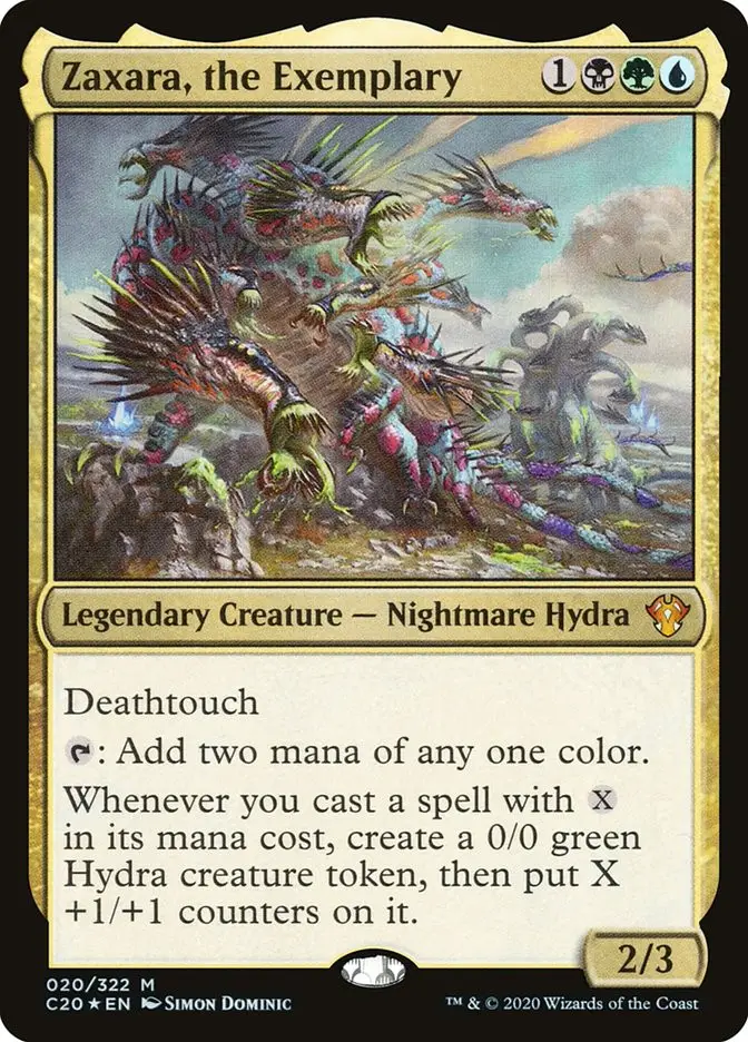 Zaxara  the Exemplary (Commander 2020)
