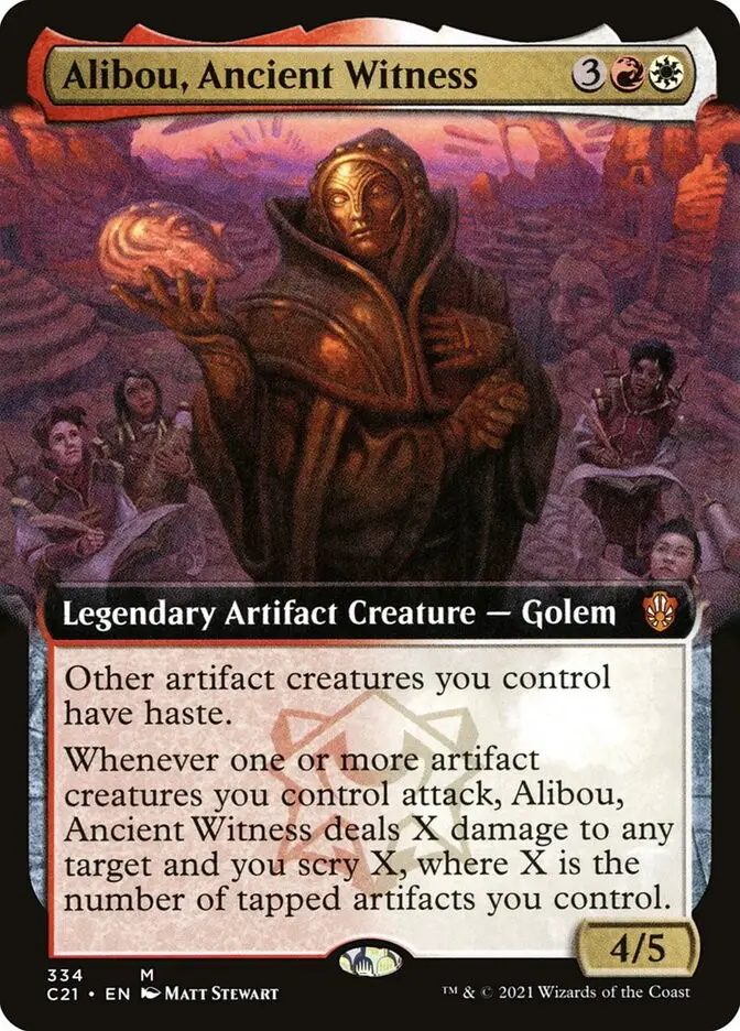 Alibou  Ancient Witness (Commander 2021)