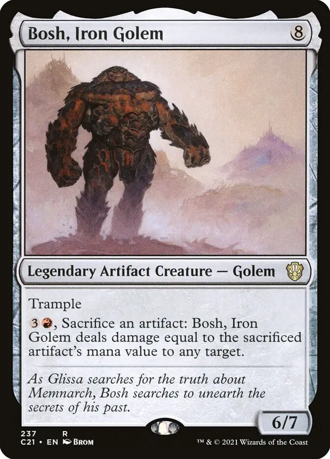 Bosh  Iron Golem (Commander 2021)