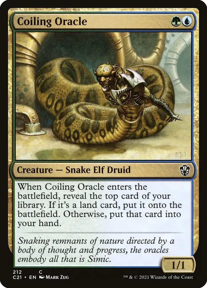 Coiling Oracle (Commander 2021)