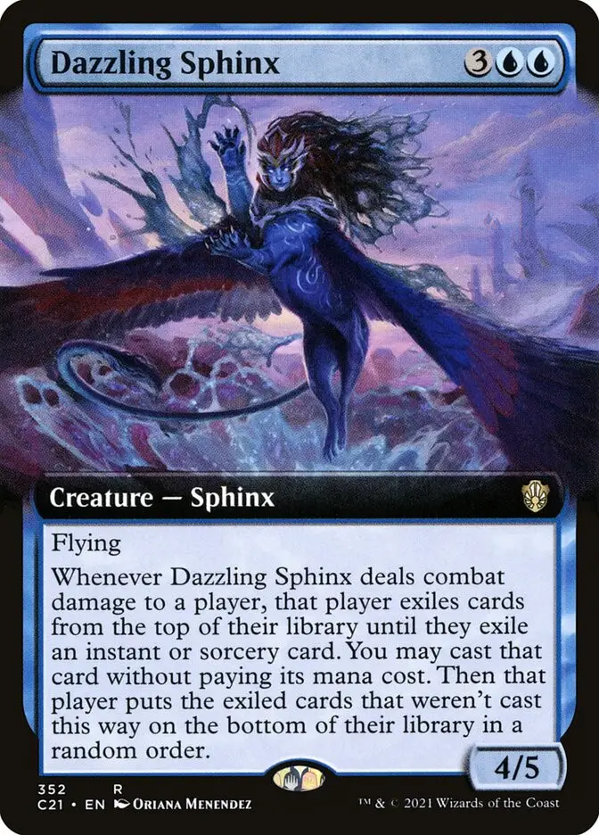 Dazzling Sphinx (Commander 2021)