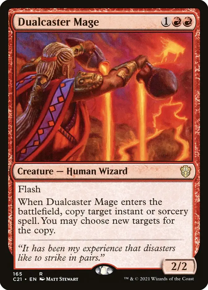 Dualcaster Mage (Commander 2021)