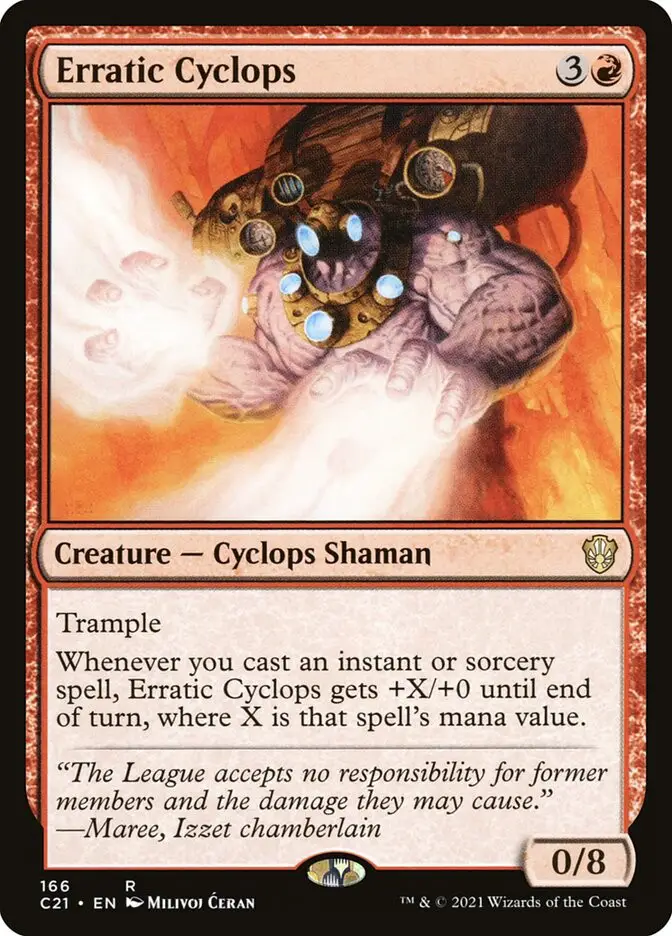 Erratic Cyclops (Commander 2021)