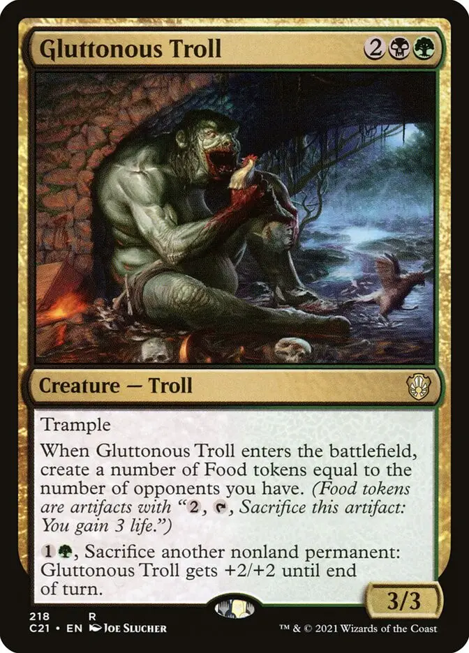 Gluttonous Troll (Commander 2021)