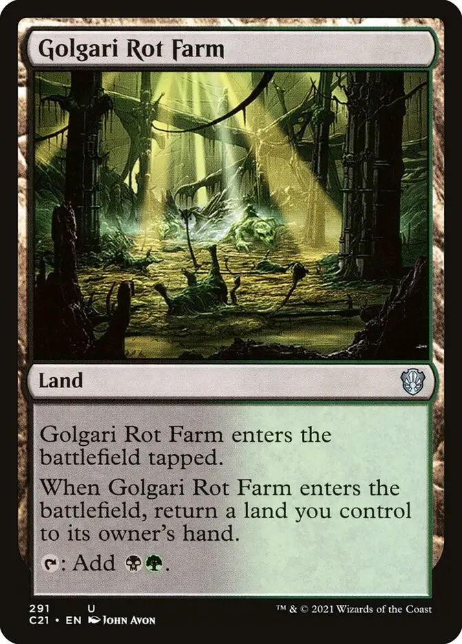 Golgari Rot Farm (Commander 2021)
