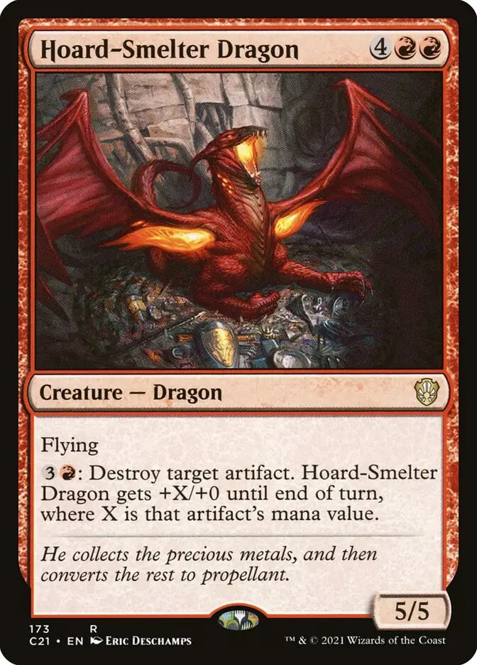 Hoard Smelter Dragon (Commander 2021)