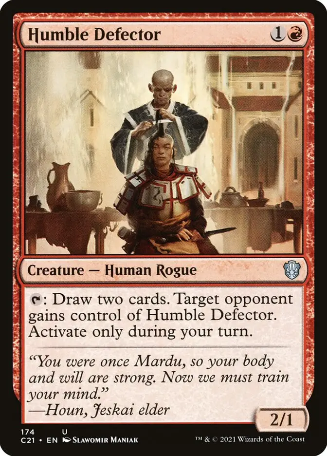 Humble Defector (Commander 2021)