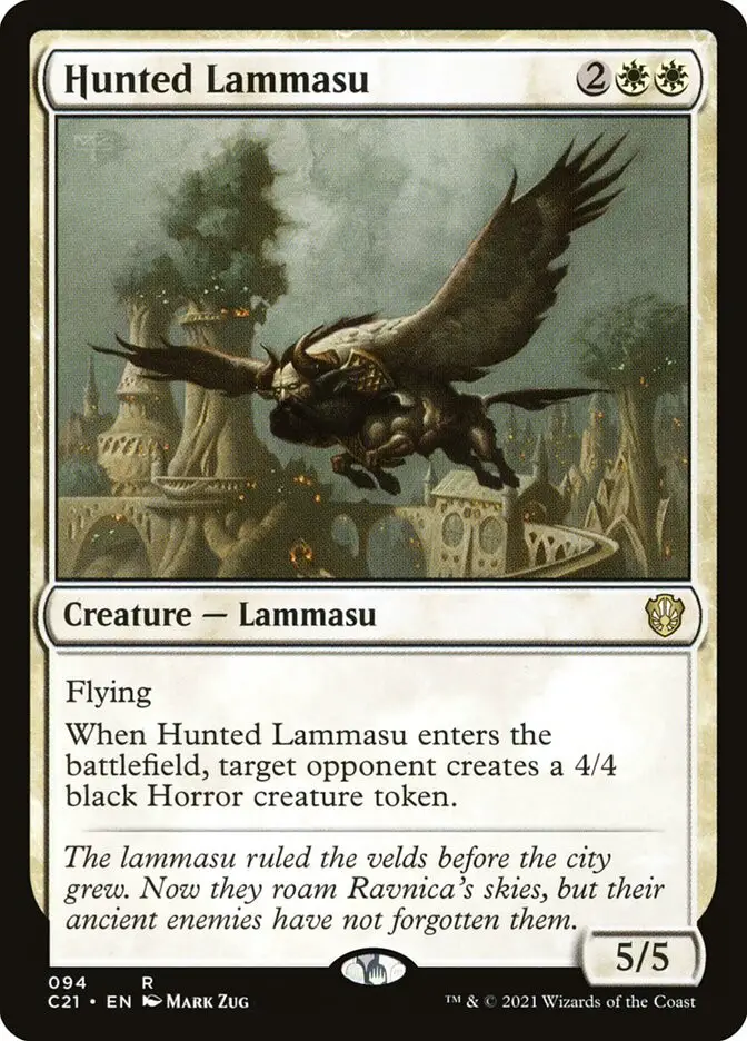 Hunted Lammasu (Commander 2021)